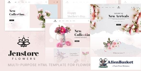 16688 JenStore v1.0.0 - Multi-Purpose HTML Template for Flower Store 