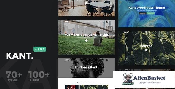 11146 Kant v1.0.5 - A Multipurpose WordPress Theme for Startups 