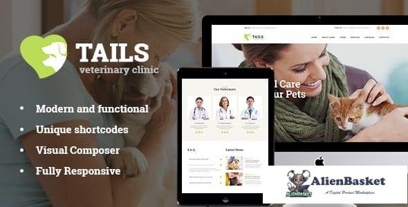 36443 Tails v1.4.6 - Veterinary Clinic, Pet Care & Animal WordPress Theme + Shop 