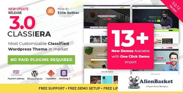 11413 Classiera v3.0.12 - Classified Ads WordPress Theme 