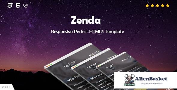 11011 Zenda - Responsive Onepage HTML Template 