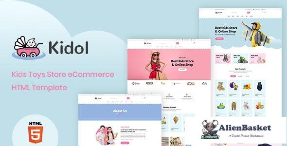 27441 Kidol v1.0 - Kids Toys Store eCommerce HTML Template 