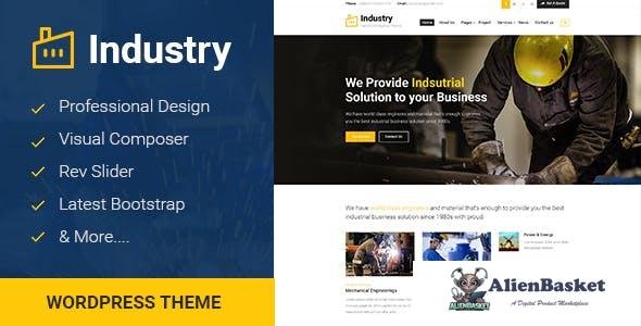 14961 Industry v1.0 - Factory & Industrial Business WordPress Theme 