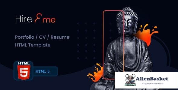 24553 HireMe v1.0 - Accountant Portfolio HTML Template 
