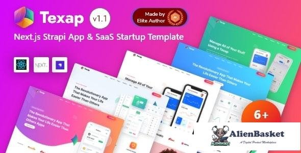 27443 Texap v1.0 - Next.js Strapi App & SaaS Startup Template 