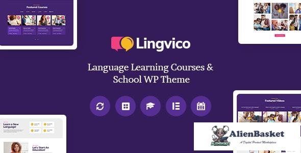 18892 Lingvico v1.0.2 - Language Center & Training Courses WordPress Theme 