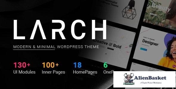 35033 Larch v2.3 - Responsive Minimal Multipurpose WordPress Theme 