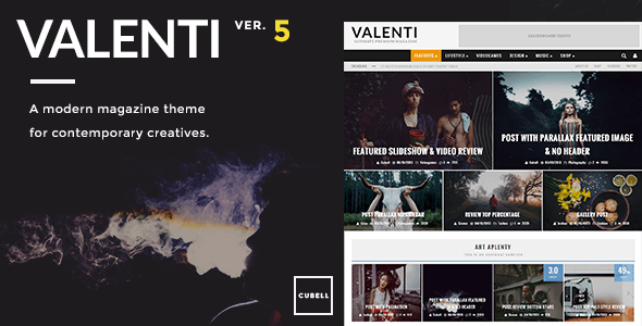 25955 Valenti v5.6.3.4 - WordPress HD Review Magazine News Theme 