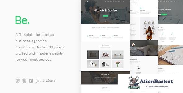 12160 Be - Startup Business HTML Template 