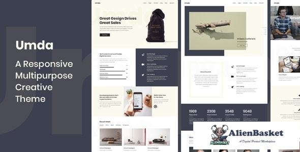 22905 Umda v1.0.8 - Responsive Multipurpose Creative Theme 