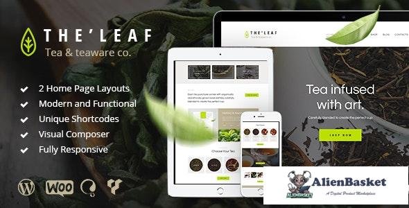 17145 TheLeaf v1.7.1 - Tea Production Company & Online Coffee Shop WordPress Theme 