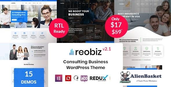 22533 Reobiz v2.1 - Consulting Business WordPress Theme 