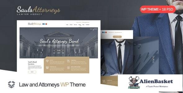 17860 SaulsAttorneys v1.2.8 - Lawyer & Attorney WordPress Theme 