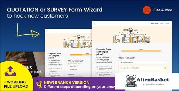 19636 Quote v1.8 - Quotation or Survey Form Wizard 
