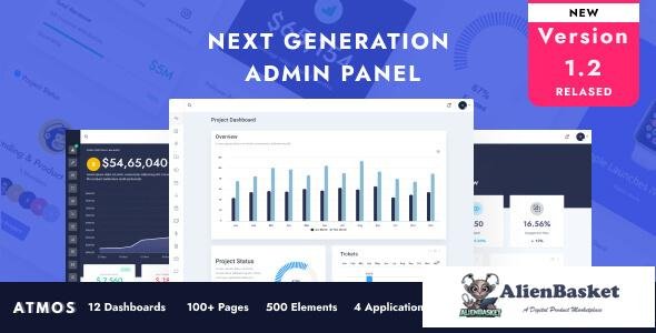 27892 Atmos v1.2 - Next Generation Admin Panel Design 