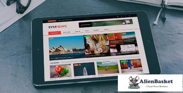 13113 SymNews v1.2 - News & Magazine Drupal 8 Theme 