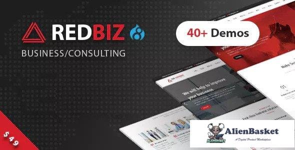 13722 RedBiz - Business & Consulting Multi-Purpose Drupal 8 Theme 