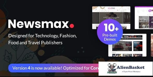 27147 Newsmax v4.0 - Multi-Purpose News & Magazine Theme 