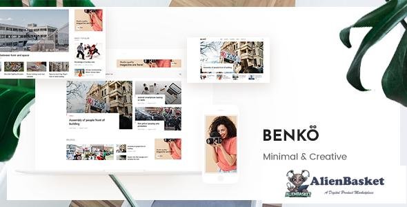 12872 Benko v1.0.1- Creative Magazine WordPress Theme 