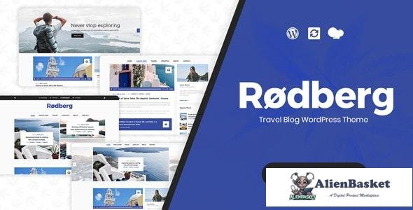 18490 Rodberg v1.2 - Travel Blog WordPress Theme 