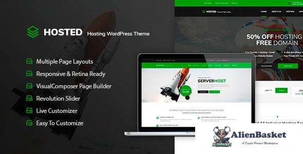 11763 Hosted v1.0.2 - WordPress Hosting Theme + WHMCS 
