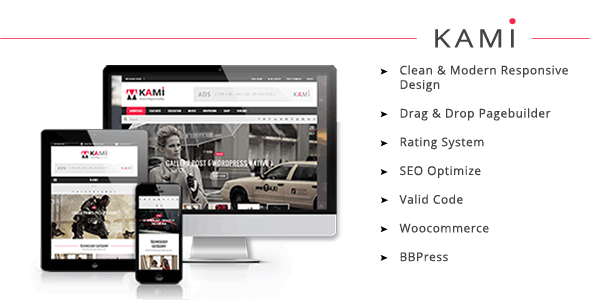 11873 KAMI v1.8 - Creative Magazine and Blog WordPress Theme 