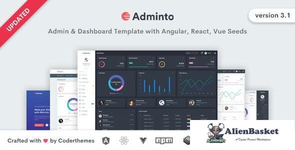 17032 Adminto v3.1 - Admin Dashboard Template 