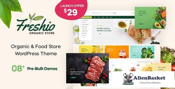 31161 Freshio v2.1.6 - Organic & Food Store WordPress Theme 