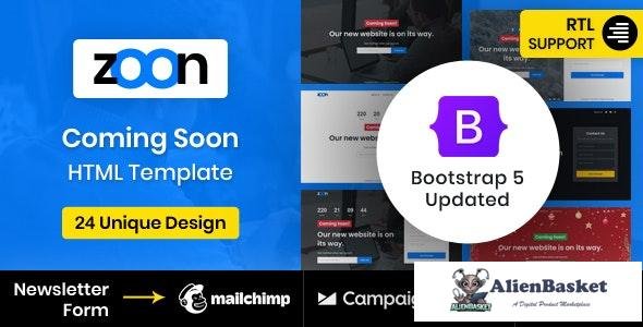 27429 Zoon v2.0 - Coming Soon Template 