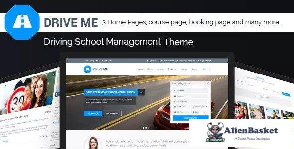 39815 Driveme v1.5.3.1 - Driving School WordPress Theme 