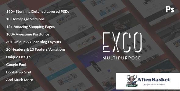 13166 ExCo - Multi-Purpose PSD Template 