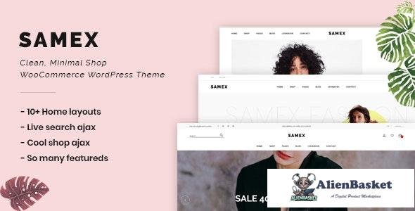 21292 Samex v1.5 - Clean, Minimal Shop WooCommerce WordPress Theme 