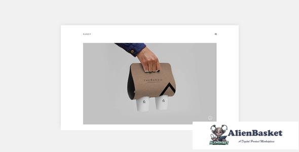 12845 Sandy v1.0 - Minimal Portfolio WordPress Theme 