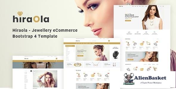 14524 Hiraola v1.0 - Jewellery eCommerce Bootstrap 4 Template 