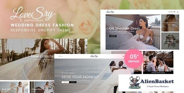 30835 LoveSry v1.0.0 - Wedding Dress Fashion Responsive Shopify Theme 