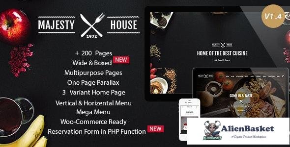 21416 Majesty v1.4 - Responsive Restaurant HTML5 Template 
