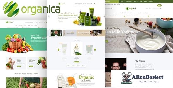 13005 Organica v1.1 - Organic, Beauty, Natural Cosmetics, Food, Farn and Eco Opencart 2.3 & 3.x 