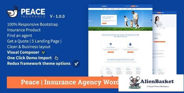 21138 Peace v2.5.6 - Insurance Agency WordPress Theme 