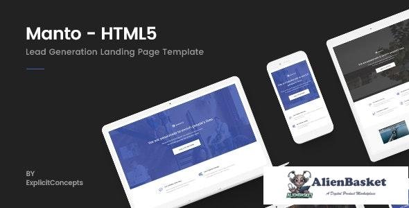 18430 Manto v1.0 - Lead Generation Landing Page 