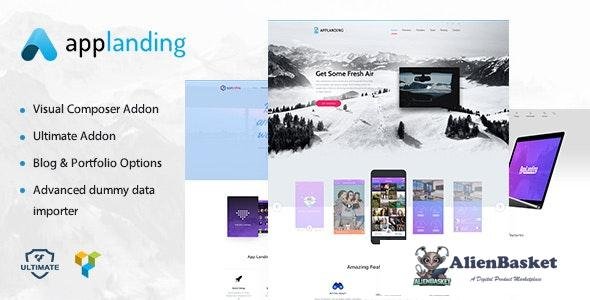 25864 App Landing v1.8 - Landing Theme & Product Promotion WordPress Theme 