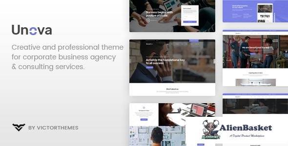 10748 Unova v1.3 - Consulting Business WordPress Theme 