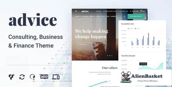 25560 Advice v4.5.4 - Business Consulting WordPress Theme 