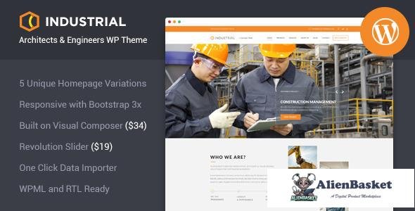 10737 Industrial v1.3.1 - Architects & Engineers WP Theme 