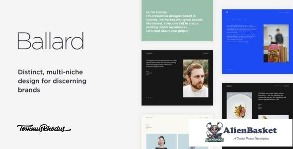 10944 Ballard v1.0.2 - Responsive CV WordPress Theme 