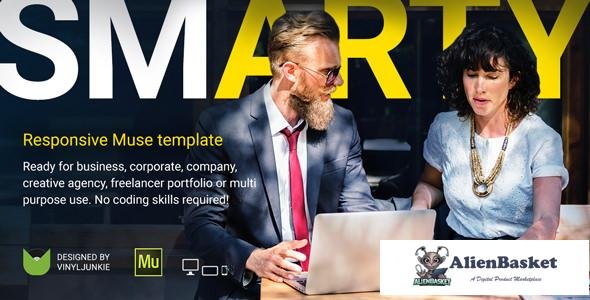 10433 SmArty - Multipurpose Responsive Muse Template 