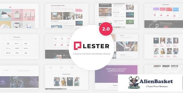 15065 Lester v2.0 - Creative Portfolio WordPress Theme 