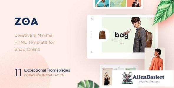 23979 Zoa v1.0 - Minimalist HTML Template 