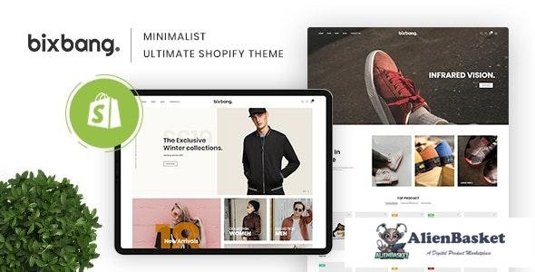 17586 Bixbang v1.0 - Minimalist eCommerce Shopify Template 