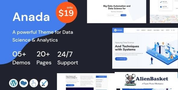 29465 Anada v1.3.4 - Data Science & Analytics Saas WordPress Theme 