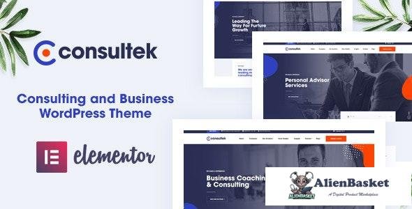 22163 Consultek v1.0.4 - Consulting Business WordPress Theme 